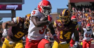 Sophomore de l’année 2025: Antwan Raymond (Rutgers,&nbsp;RB)