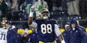 Armel Mukam :  un athlète de La Prairie avec les Fighting&nbsp;Irish