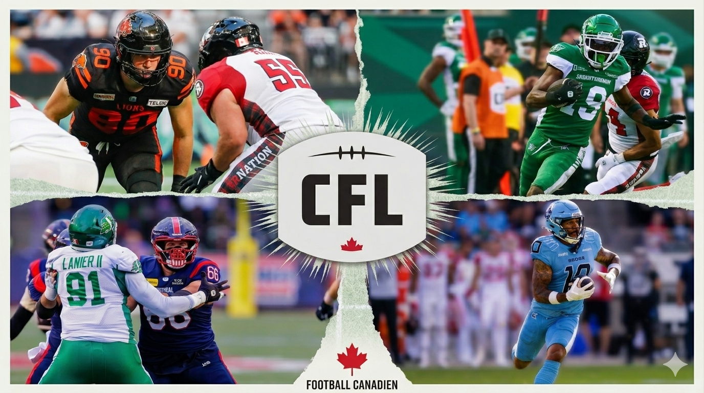 Les meilleurs Québécois de la LCF en 2026: top 10 et 3 recrues à&nbsp;surveiller
