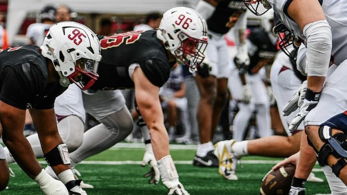 Olivier Camerlain: la trajectoire discrète d’un Québécois vers la ligne à l’attaque de Lafayette College&nbsp;(FCS)